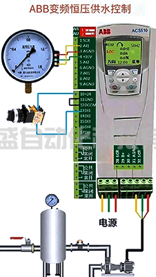 恒壓供水系統(tǒng)配置示意圖 恒壓供水系統(tǒng)配置示意圖